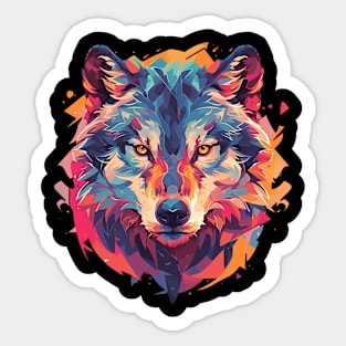 wolf Sticker